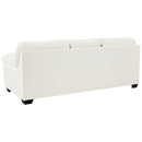 Donlen - White - Queen Sofa Sleeper-Washburn's Home Furnishings