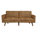 Drescher - Caramel - Flip Flop Sofa-Washburn's Home Furnishings