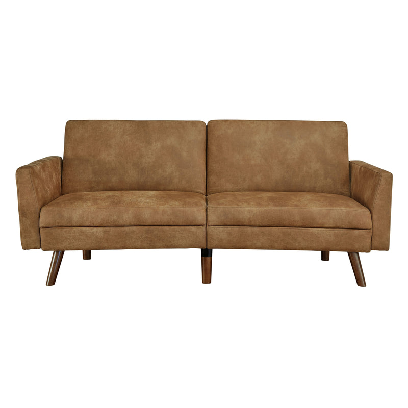 Drescher - Caramel - Flip Flop Sofa-Washburn's Home Furnishings