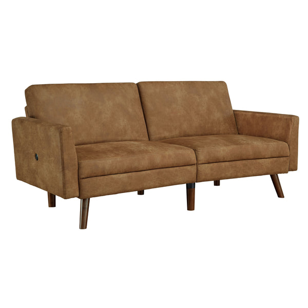 Drescher - Caramel - Flip Flop Sofa-Washburn's Home Furnishings