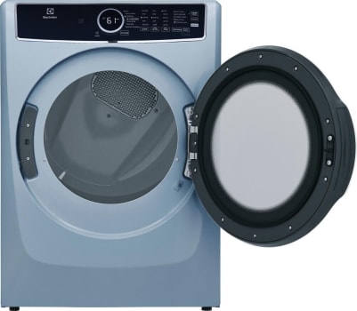 Electrolux Front Load Perfect Steam™ Electric Dryer with Instant Refresh – 8.0 Cu. Ft. In Glacier Blue-Washburn's Home Furnishings