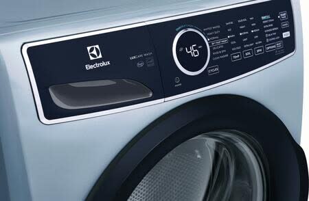 Electrolux Front Load Perfect Steam™ Washer with LuxCare® Wash - 4.5 Cu.Ft. - Glacier Blue-Washburn's Home Furnishings