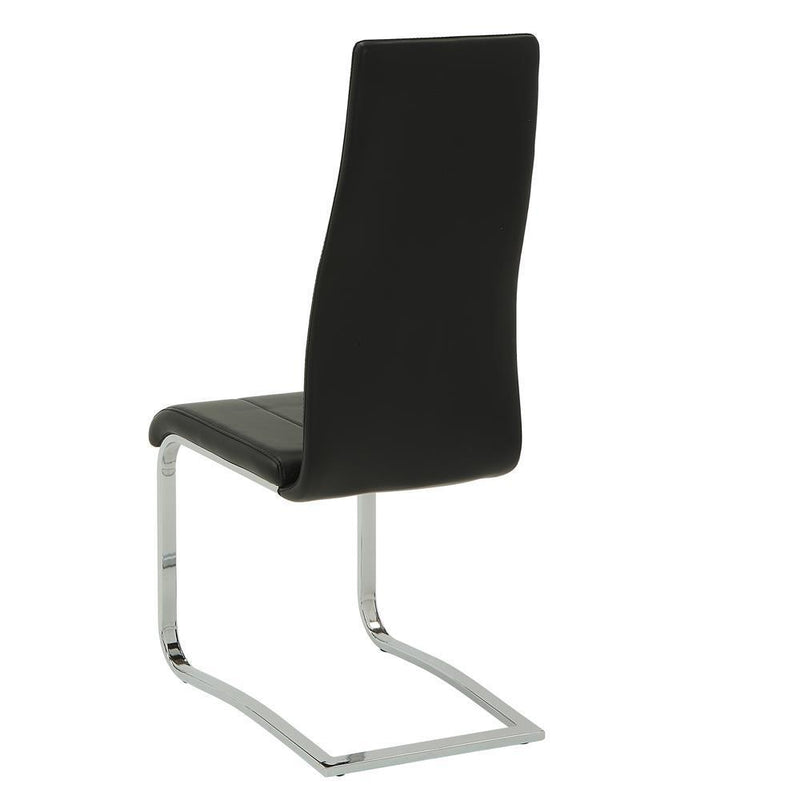 Everyday Dining: Side Chair - Black - Dining Chair-Washburn's Home Furnishings