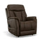 Flexsteel Atlas Fabric Power Lift Recliner w/Power Headrest & Lumbar in Walnut-Washburn's Home Furnishings