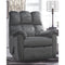 Foxfield - Charcoal - Rocker Recliner-Washburn's Home Furnishings