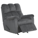 Foxfield - Charcoal - Rocker Recliner-Washburn's Home Furnishings