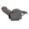 Franklin Caesar Leather Recliner in Antigua Dark Gray-Washburn's Home Furnishings