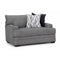 Franklin Juno Chair and a Half in Crosby Denim & Ottoman-Washburn's Home Furnishings