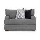 Franklin Juno Chair and a Half in Crosby Denim & Ottoman-Washburn's Home Furnishings