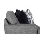 Franklin Juno Chair and a Half in Crosby Denim & Ottoman-Washburn's Home Furnishings