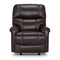 Franklin Leather Captain Recliner in Montgomery Java-Washburn's Home Furnishings