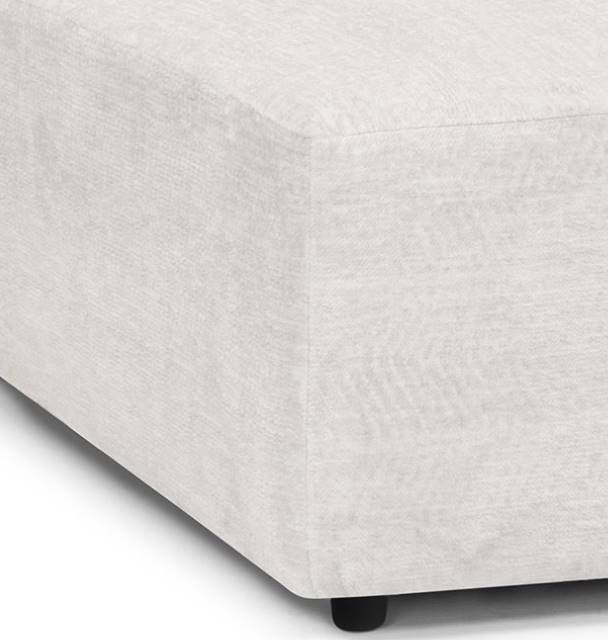 Franklin Nash Square Ottoman in Tidal Sand-Washburn's Home Furnishings