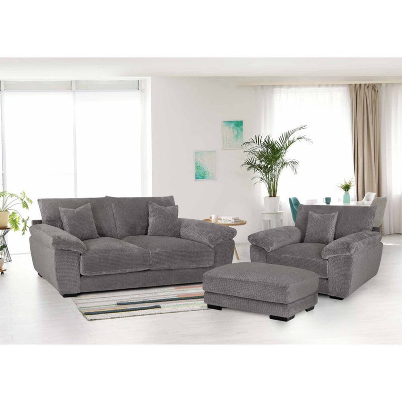 Franklin Shimmer Sofa in Magical Seal-Washburn's Home Furnishings