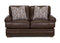 Franklin Tula Loveseat in Florence Almond Genuine Italian Leather-Washburn's Home Furnishings