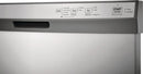 Frigidaire 24 in Front Control Built-In Tall Tub Dishwasher in Stainless Steel with 4-cycles and DishSense Sensor Technology-Washburn's Home Furnishings