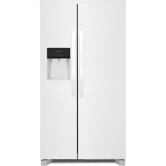 Frigidaire 25.6-cu ft Side-by-Side Refrigerator-Washburn's Home Furnishings