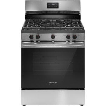 Frigidaire 30" Gas Range in Stainless Steel-Washburn's Home Furnishings