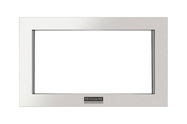 Frigidaire Professional Series 30 Inch Built In Microwave Trim Kit in Stainless Steel-Washburn's Home Furnishings