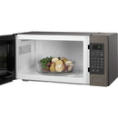 GE - 1.1 Cu. Ft. Mid-Size Microwave - Slate-Washburn's Home Furnishings