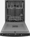 GE 24 in. Top Control Built-In Tall Tub Dishwasher in Fingerprint Resistant Stainless with Dry Boost, 3rd Rack, and 47dBA-Washburn's Home Furnishings