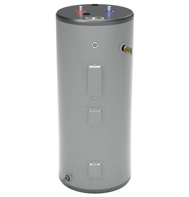 GE 40 Gallon Short Electric Water Heater.-Washburn's Home Furnishings