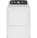 GE 7.2 cu. ft. Electric Dryer in White with Auto Dry and Extended Tumble-Washburn's Home Furnishings