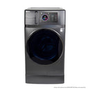 GE Profile- UltraFast 4.8 cu ft All-in-one Washer/Dryer Combo w/Ventless Heat Pump Technology in Carbon Graphite-Washburn's Home Furnishings