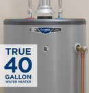 GE RealMAX Choice 40-Gallon Tall Liquid Propane Atmospheric Hot Water Heater-Washburn's Home Furnishings