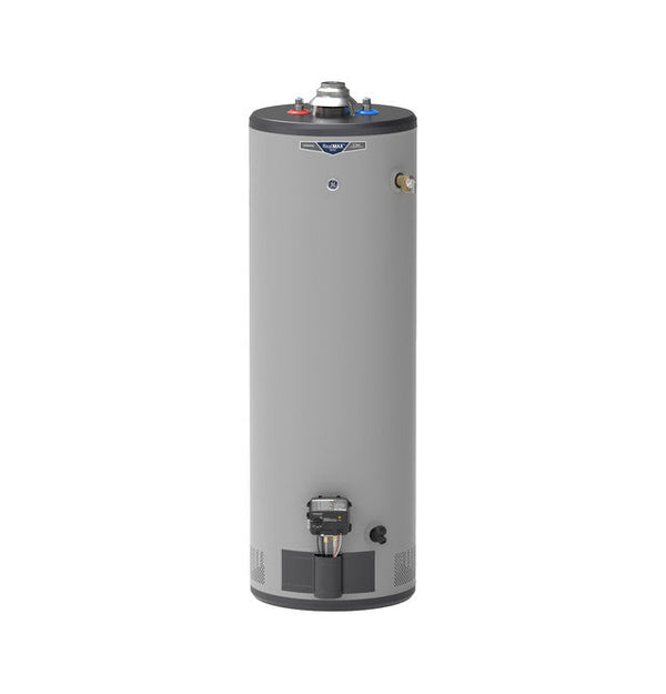 GE Realmax Choice 40 Gallon Tall Natural Gas Atmospheric Water Heater-Washburn's Home Furnishings