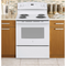 GE® 30" Free-Standing Electric Range in White-Washburn's Home Furnishings