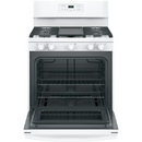 GE® 30" Free-Standing Gas Range - White-Washburn's Home Furnishings