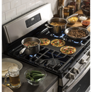 GE® 30" Free-Standing Gas Range in Stainless Steel-Washburn's Home Furnishings