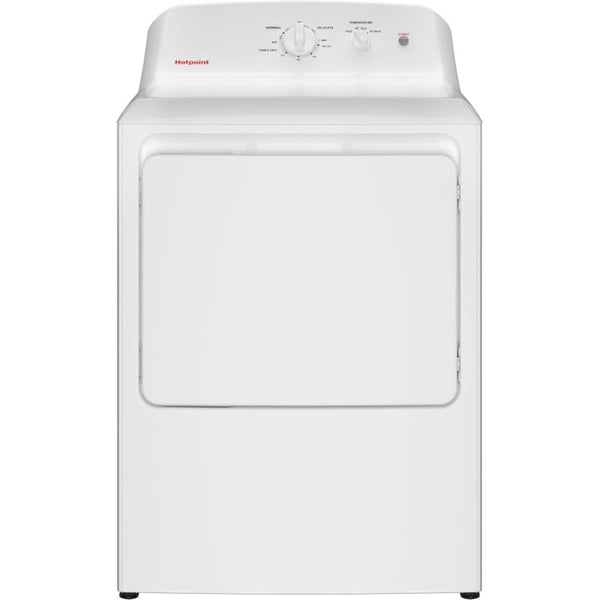 Hotpoint 6.2 Cu. Ft. Electric Dryer - White-Washburn's Home Furnishings