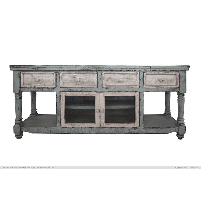 Aruba Sky Blue TV Stand-Washburn's Home Furnishings