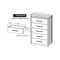 IFD Mezquite 5 Drawer Chest-Washburn's Home Furnishings