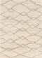 KAS Merino Ivory/Grey London 7'10"x9'10"-Washburn's Home Furnishings