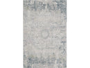 KAS Peyton Grey Blue Medallion Area Rug 6'6"x9'6"-Washburn's Home Furnishings