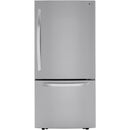 LG 26 CU FT Bottom Freezer Refrigerator-Washburn's Home Furnishings