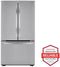 LG 29 cu. ft. Smart French Door Refrigerator-Washburn's Home Furnishings