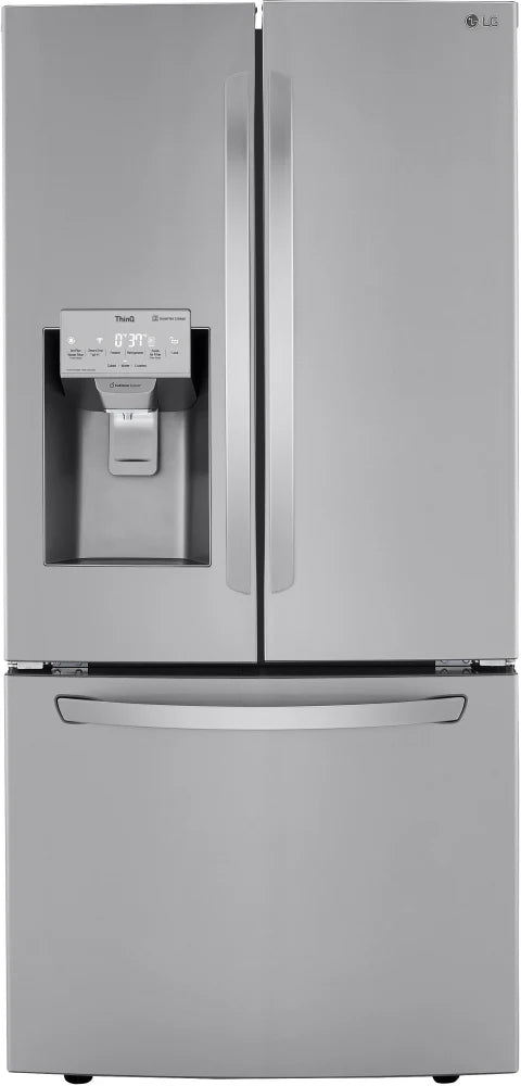 LG 33” W 3-Door French Door Refrigerator-Washburn's Home Furnishings