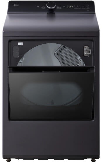 LG 7.3 CuFt Smart Electric Dryer in Matte Black-Washburn's Home Furnishings