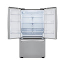 LG Counter-depth 23-cu ft Smart French Door Refrigerator w/Ice Maker (Fingerprint Resistant) Energy Star-Washburn's Home Furnishings