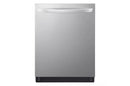 LGDishwasher 46DB with QuadWash Pro and Dynamic Heat Dry in Stainless.-Washburn's Home Furnishings