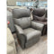 La-Z-Boy Arthur Leather Rocking Recliner in Grey-Washburn's Home Furnishings