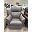 La-Z-Boy Arthur Leather Rocking Recliner in Grey-Washburn's Home Furnishings