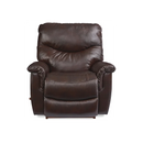 La-Z-Boy James Rocker Recliner in Walnut Leather-Washburn's Home Furnishings