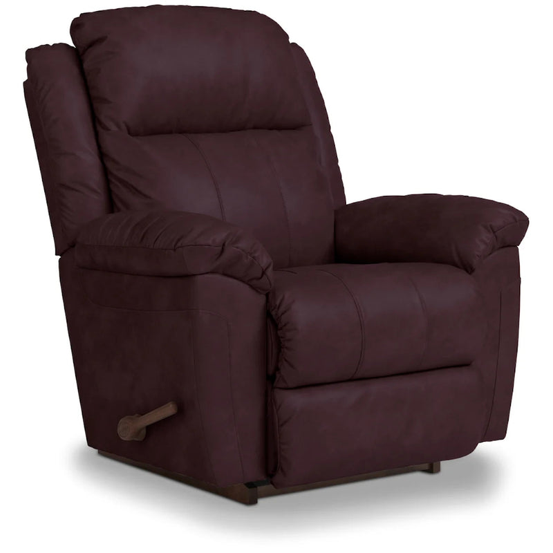 La-Z-Boy Joel Rocker Recliner in Plum-Washburn's Home Furnishings