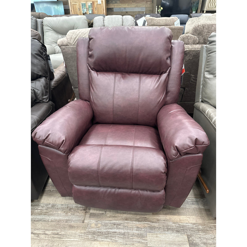 La-Z-Boy Joel Rocker Recliner in Plum-Washburn's Home Furnishings