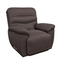 La-Z-Boy Joshua Rocking Recliner in Chestnut Leather-Washburn's Home Furnishings