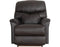 La-Z-Boy Larson Leather Rocking Recliner in Buddy Chocolate-Washburn's Home Furnishings